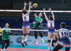Lady Blazers near SSL bronze
